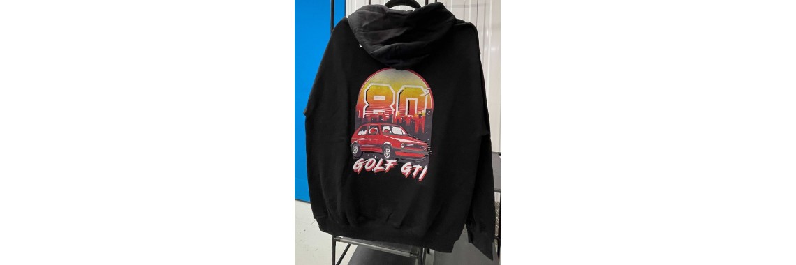 80 Golf GTI Zipped Hoody