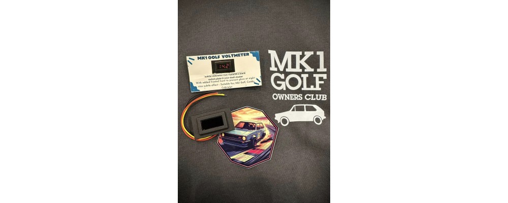 Mk1 Golf Voltmeter